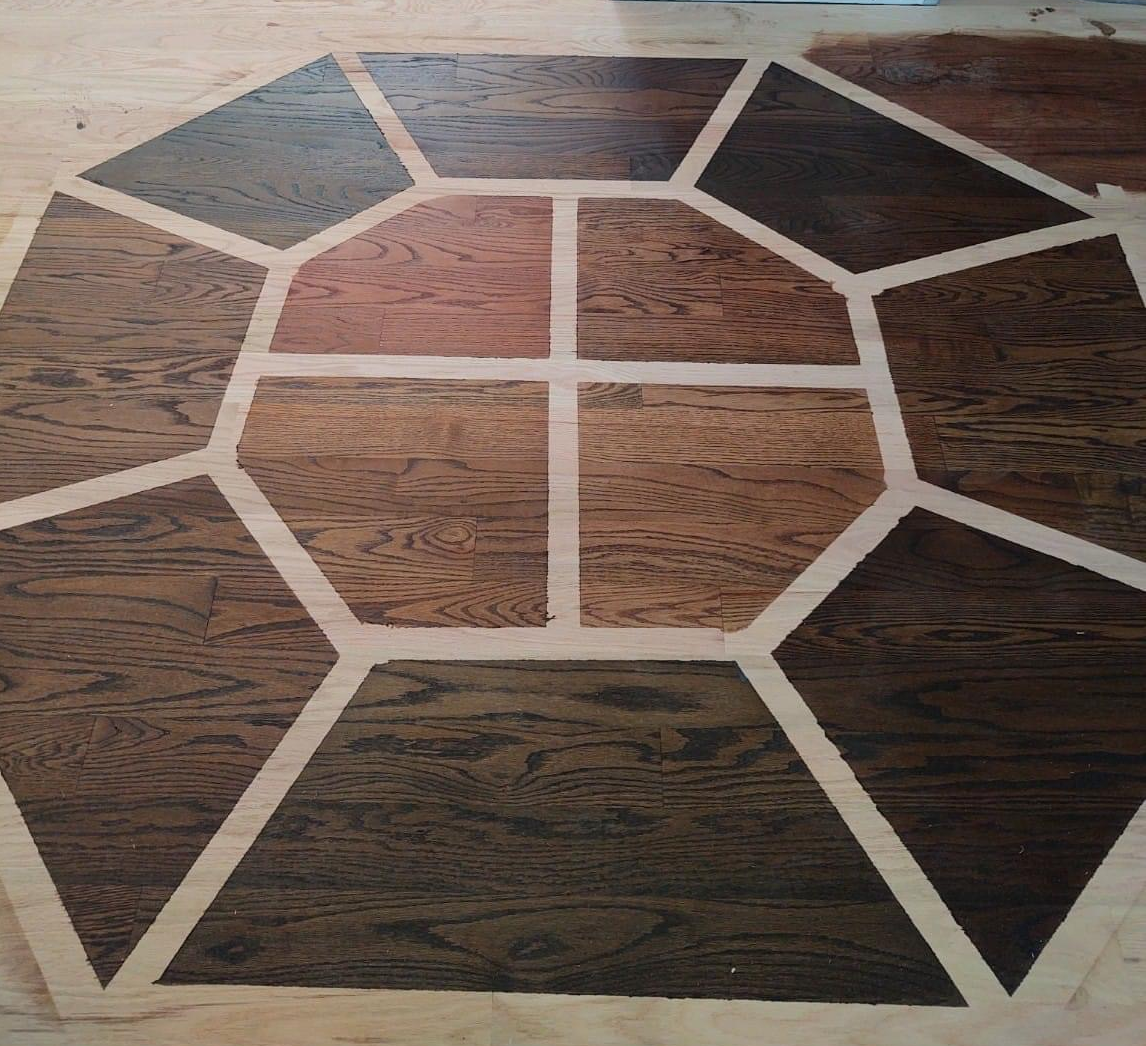 custom-wood-floor-stain-mosiac